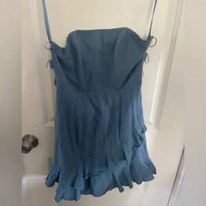 One and only collective blue mini dress size Large